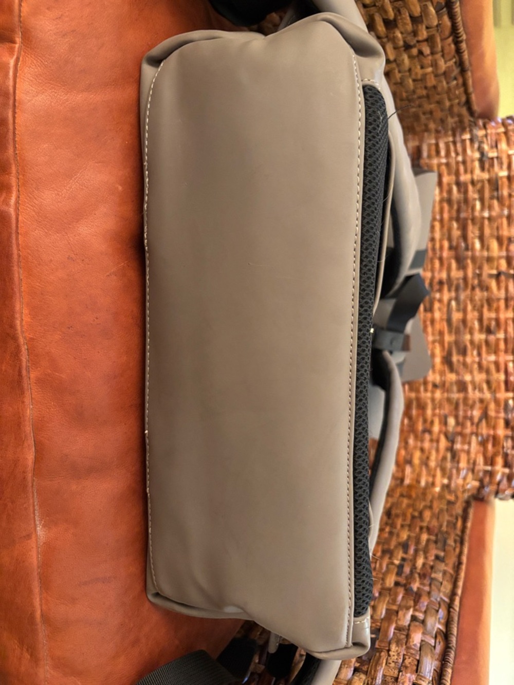 Duchamp Taupe Backpack- waterproof- travel, laptop, bike commuting - Picture 5 of 6